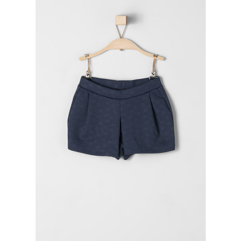 s.Oliver Jersey-Shorts mit Allover-Muster
