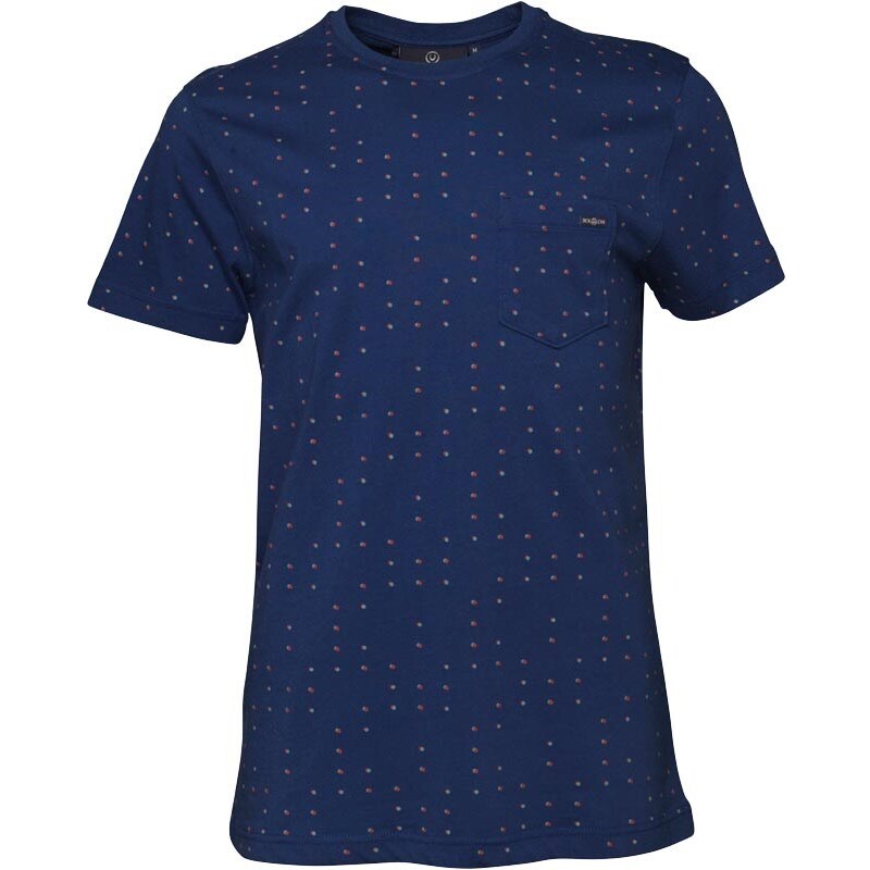 Duck and Cover Herren Deluca Twi T-Shirt Blau