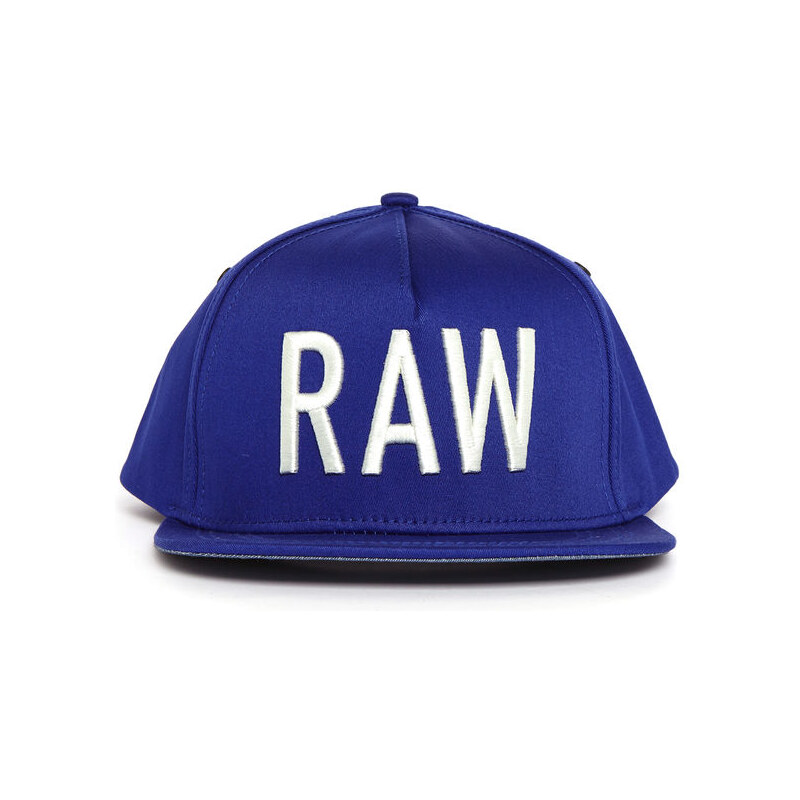 G-STAR Blaue Mütze mit Raw Obaruh Logo