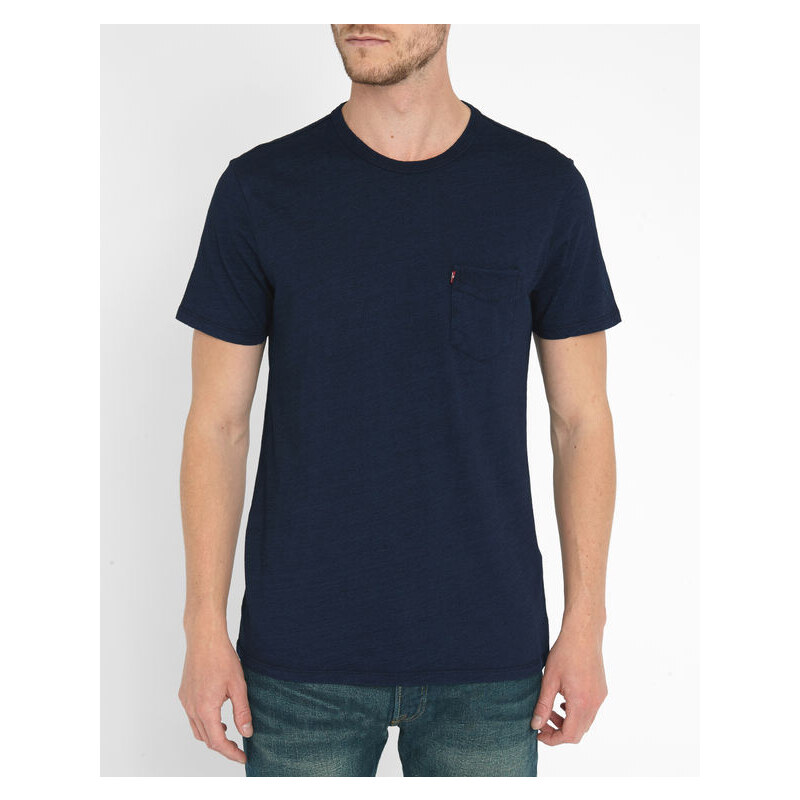 LEVI'S Indigoblaues Pocket-T-Shirt