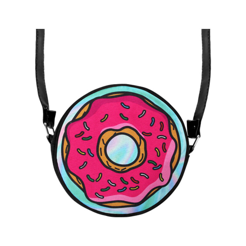 Lesara Umhängetasche im Donut-Design