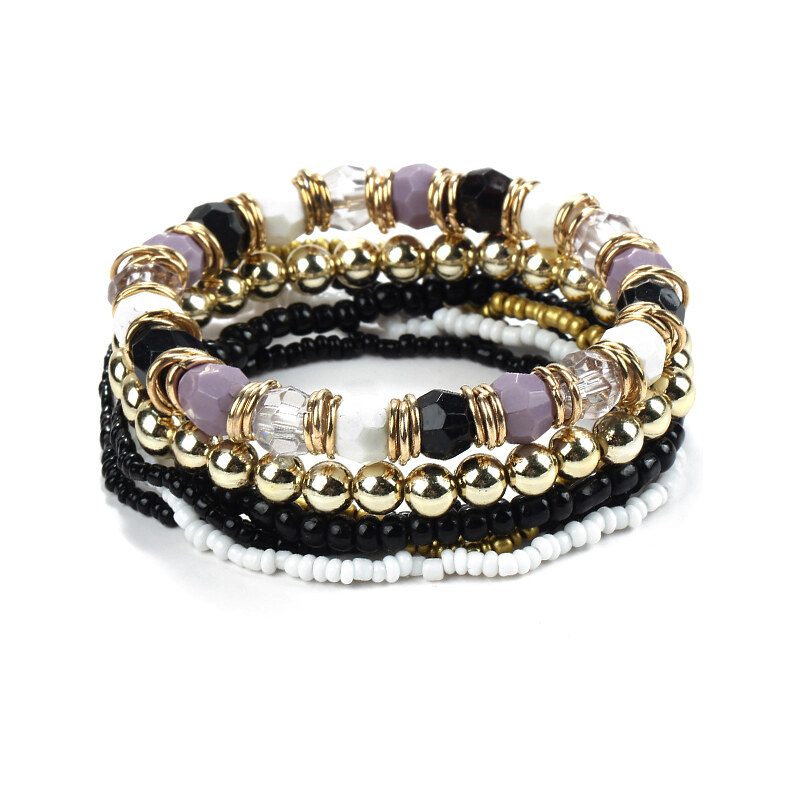 Lesara Mehrgliedriges Armband im Perlen-Design