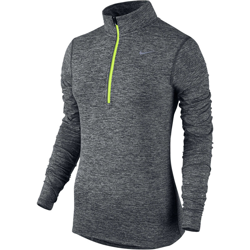 Nike Damen Laufshirt Element HZ Langarm grau, grau, verfügbar in Größe 38