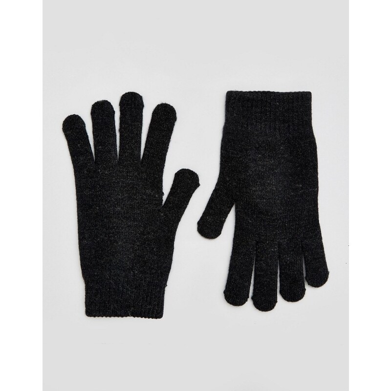 ASOS - Handschuhe zum Benutzen mit einer Touch Screen - Schwarz