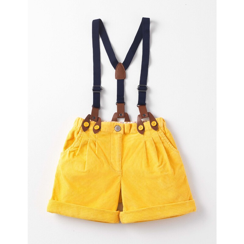 Mini Shorts für jeden Tag Gelb Mädchen Boden