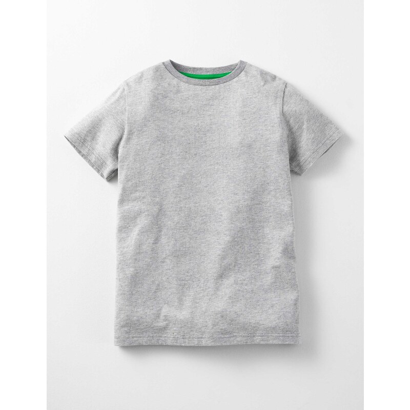Vorgewaschenes genopptes T-Shirt Grau Jungen Boden