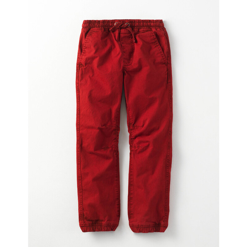 Chino-Jogginghose Rot Jungen Boden