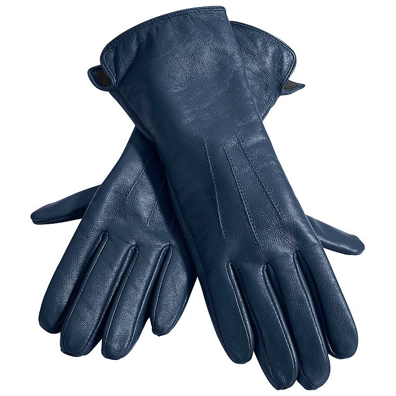 Heine Große Größen: Handschuhe, marine, Gr.7-8