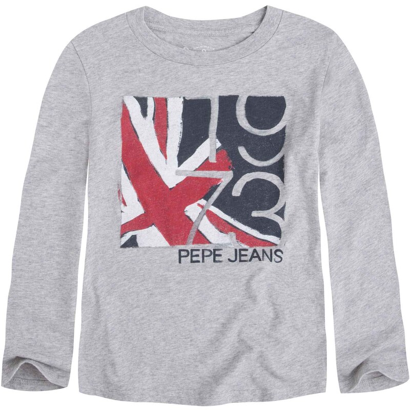 Pepe Jeans London Justin - T-Shirt - grau meliert
