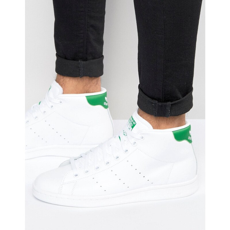 adidas Originals - Stan Smith S75028 - Mittelhohe Sneaker - Weiß