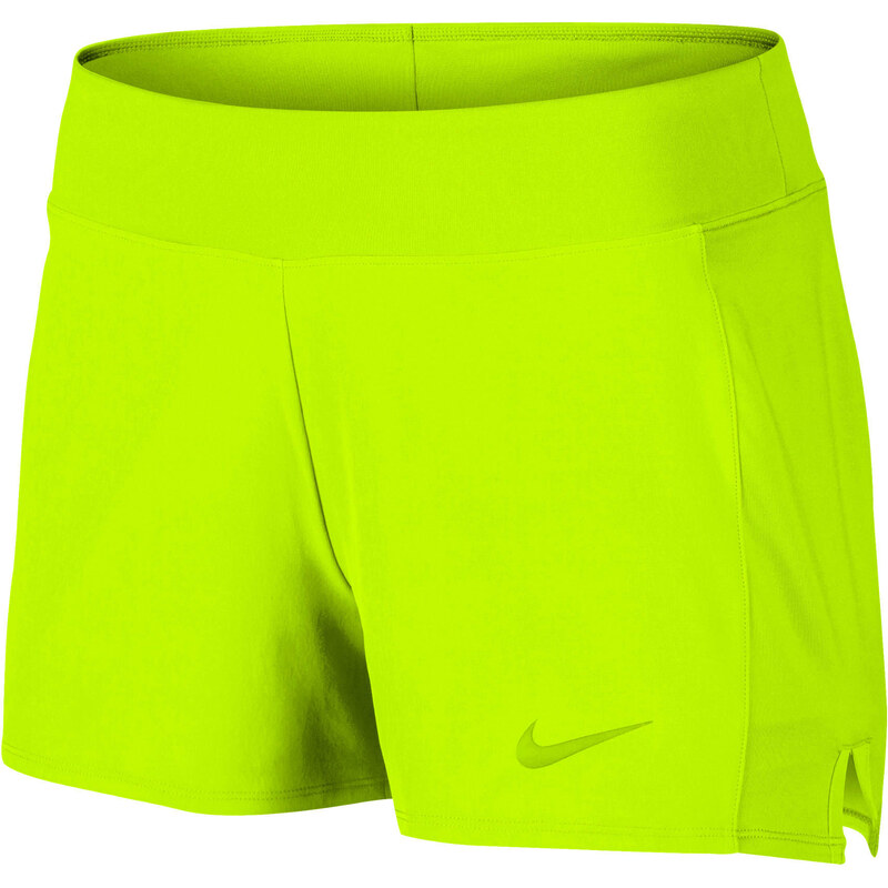 Nike Damen Tennisshorts Baseline, gelb, verfügbar in Größe S