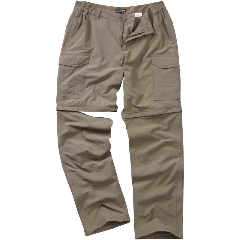Craghoppers: Herren Outdoor-Hose / Zipp-Off-Hose NosiLife Convertible Trousers mit Insektenschutz, khaki, verfügbar in Größe 48,46,50,26,24