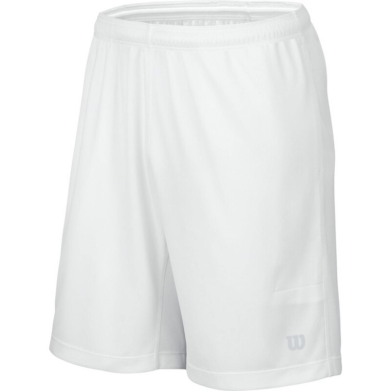 Wilson: Herren Tennisshorts nVision Elite 9 Knit Shorts white, weiss, verfügbar in Größe XL