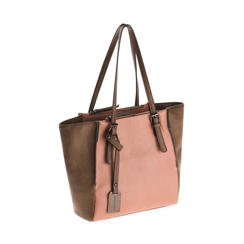 Michèle Boyard Damen Shopper Handtasche rosa aus Kunstleder