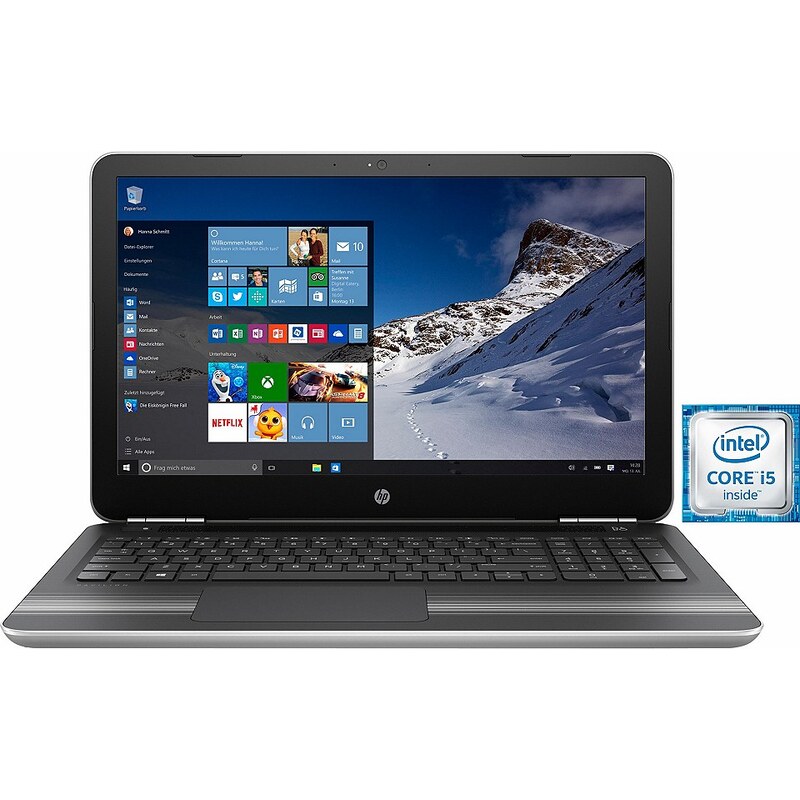 HP Pavilion 15-au010ng Notebook, Intel® Core? i5, 39,6 cm (15,6 Zoll), 1128 GB Speicher