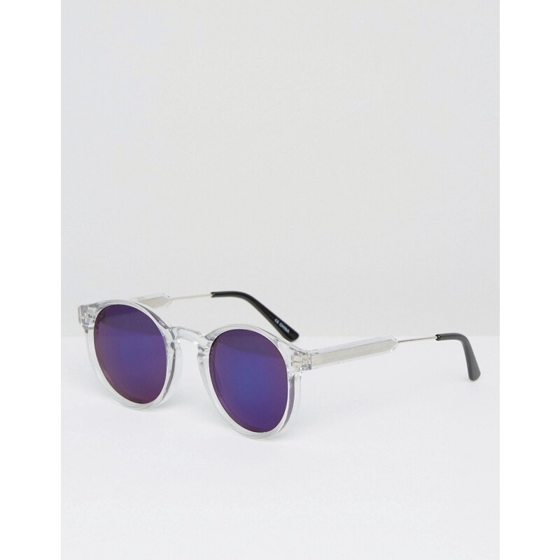 Spitfire - Runde Sonnenbrille - Transparent