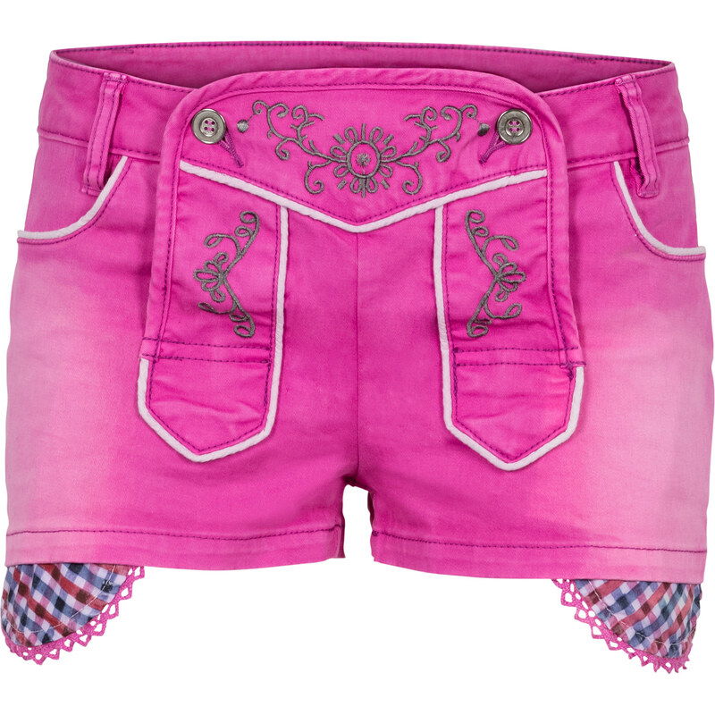 RAINBOW Trachten-Shorts in pink für Damen von bonprix