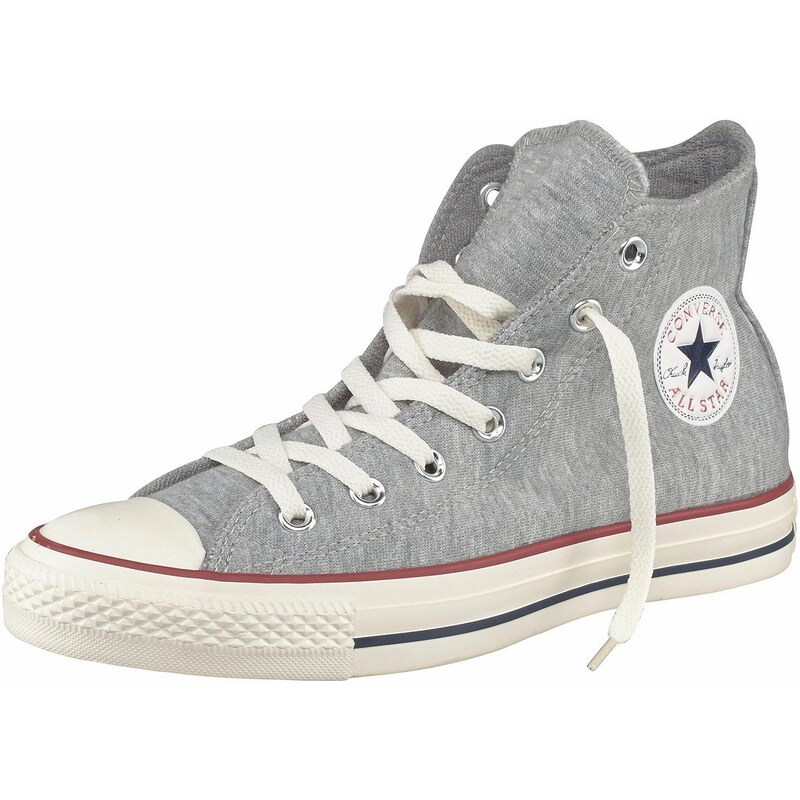 Große Größen: Converse Sneaker »Chuck Taylor All Star Hi«, grau-meliert, Gr.36-45