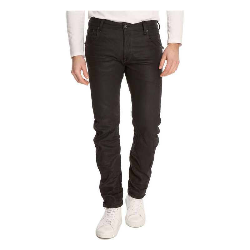 G-STAR Beschichtete Slim-Fit-Jeans Arc Zip 3D, schwarz