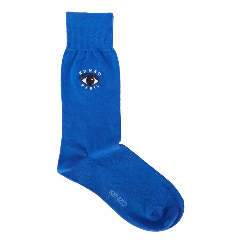 KENZO Blaue Socken mit Augen-Logo