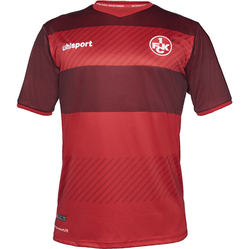 Uhlsport: Kinder Fußballtrikot 1. FC Kaiserslautern Heimtrikot 16/17, rot, verfügbar in Größe 152,140