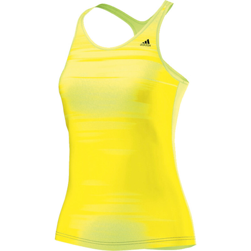 adidas Performance: Damen Tanktop Graphic Tank, gelb, verfügbar in Größe XL