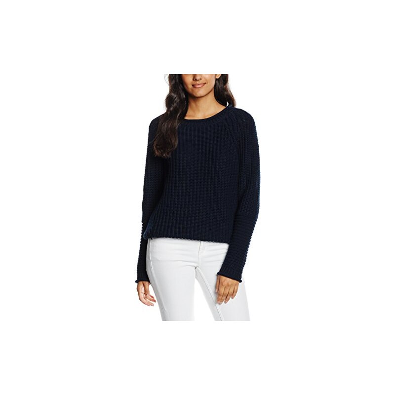 Scotch & Soda Maison Damen Pullover Basic Pull with Shaped Sleeves