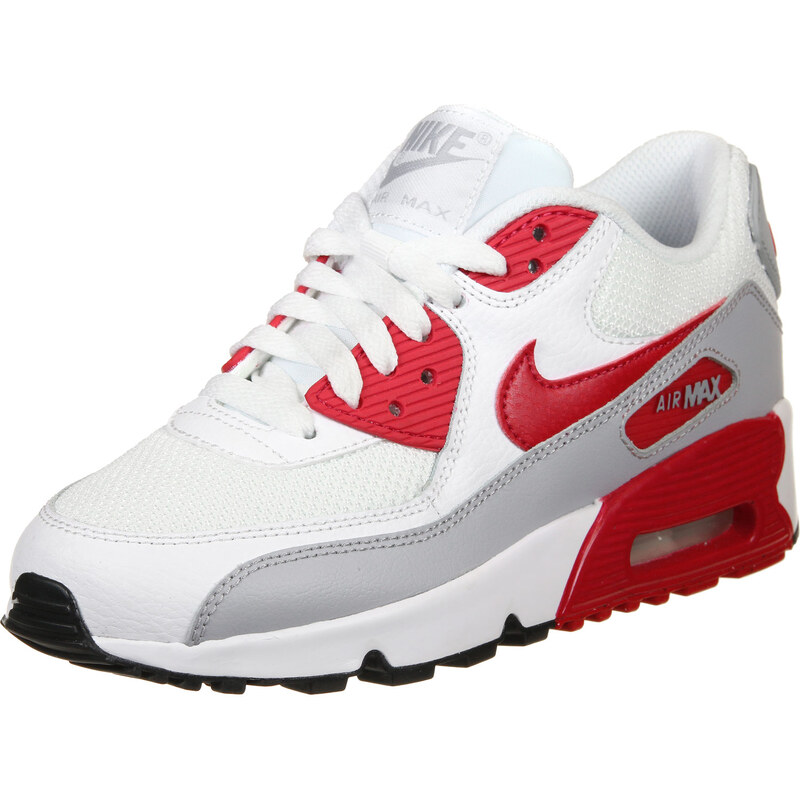 Nike Air Max 90 Mesh Gs Schuhe white/red/black