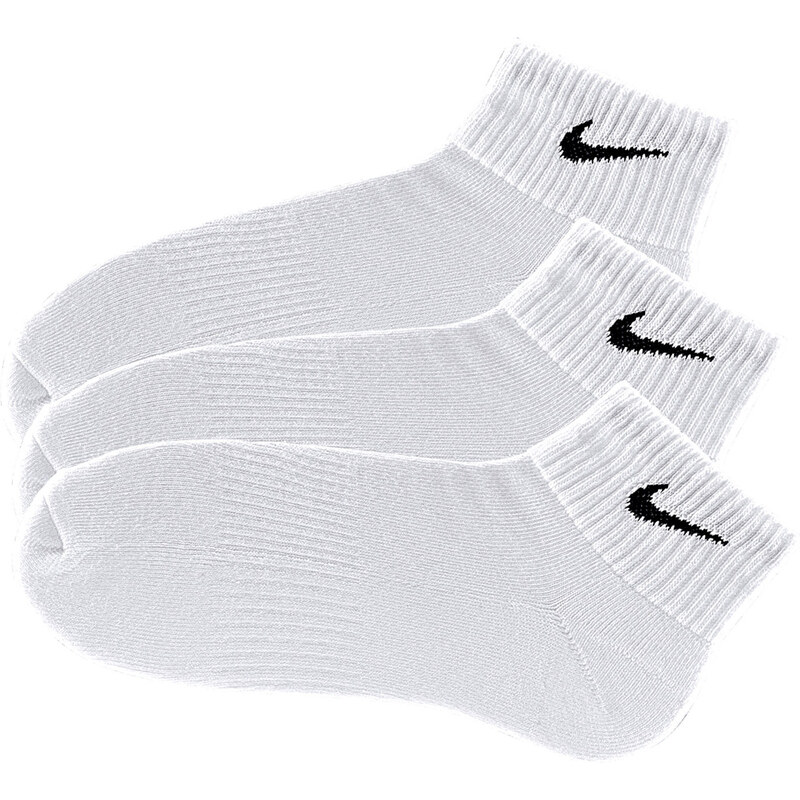 Nike Kurzsocken (3er-Pack) in weiß von bonprix