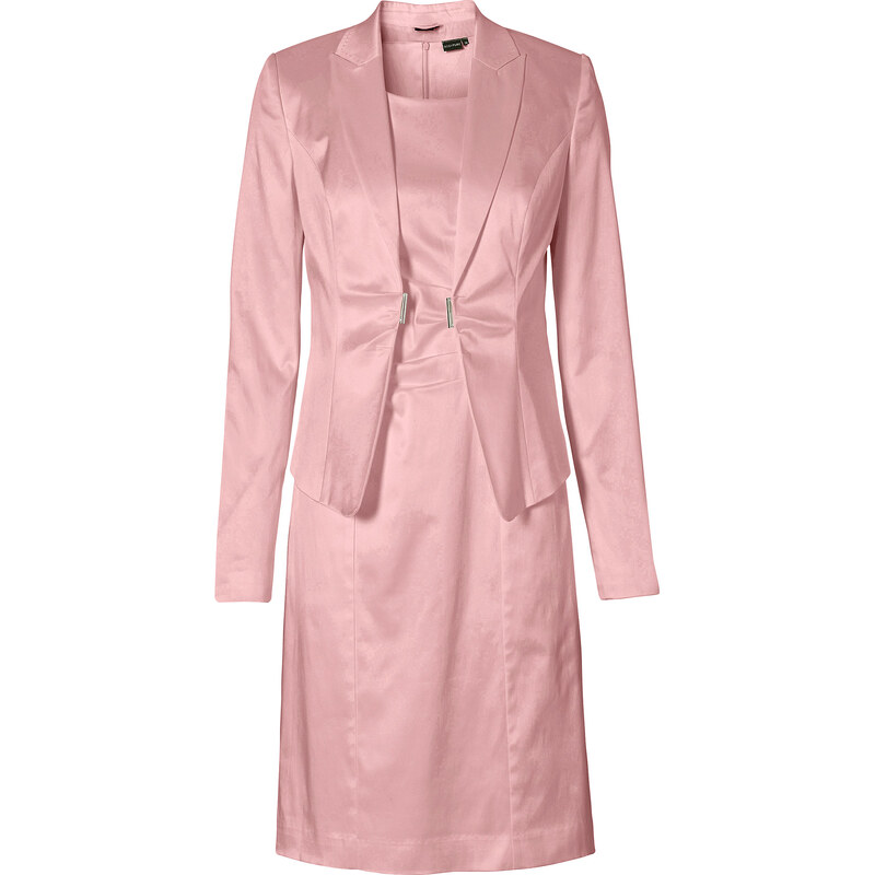 BODYFLIRT Kostüm Blazer + Kleid 2-tlg. Set in rosa für Damen von bonprix