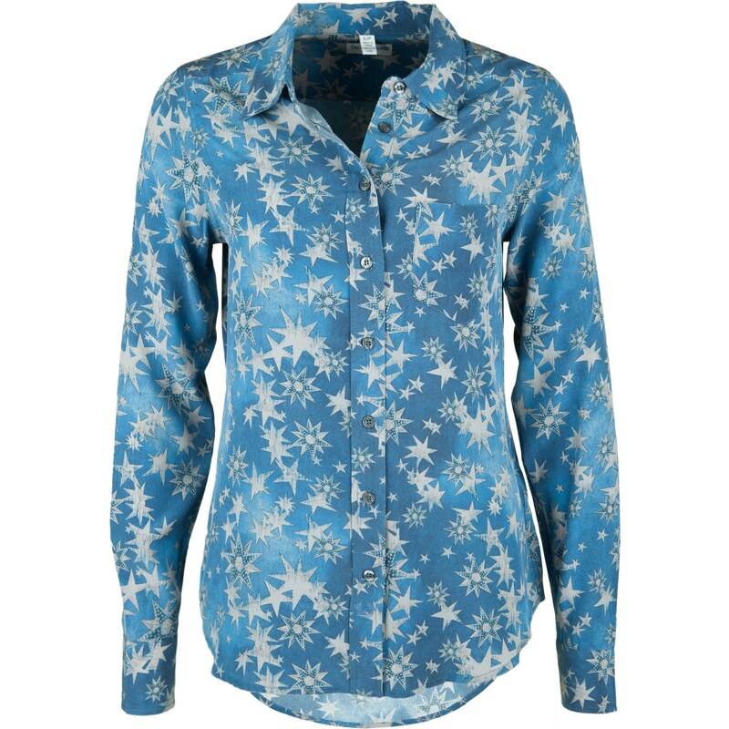 True Religion Bluse BASIC STAR COLD DYED