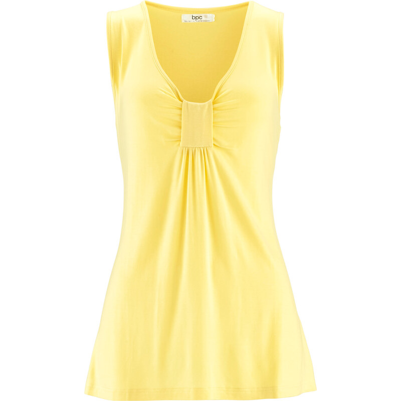 bpc bonprix collection Shirt-Tunika ohne Ärmel in gelb für Damen von bonprix