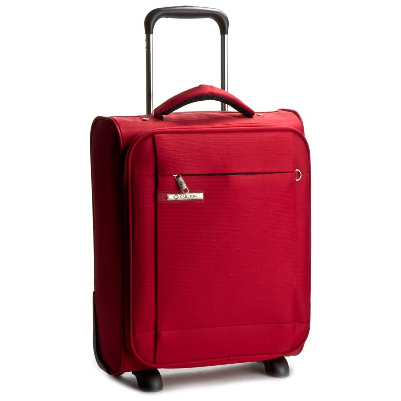 Kleiner Textilkoffer CARLTON - Titanium Trolley Case 040J04522 Red