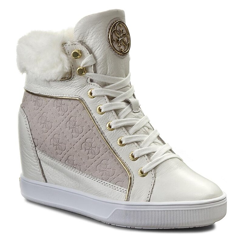 Sneakers GUESS - Furr FLFUR4 SUE12 WHITE