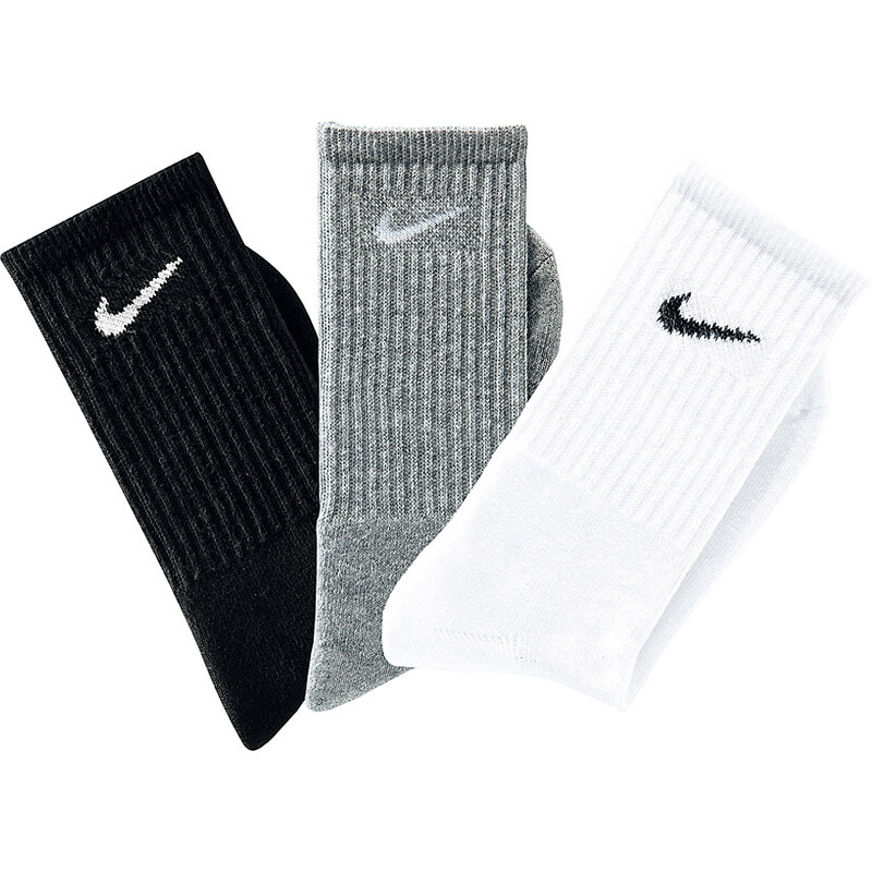 Nike-Sportsocken (3er-Pack) in schwarz für Damen von bonprix