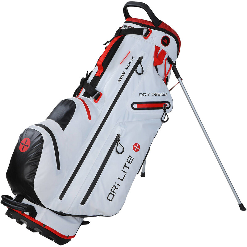 Big Max: Golfbag Carrybag Dri Lite Stand Bag, weiss