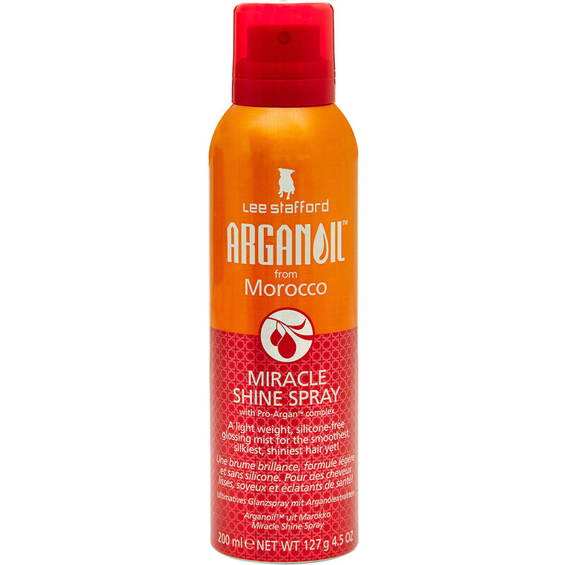 Lee Stafford Glanz-Spray für seidig-glänzendes Haar Glanzspray Arganoil from Morocco 200 ml