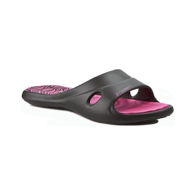 Pantoletten RIDER - Slide Feet 81676 Black/Pink 20753