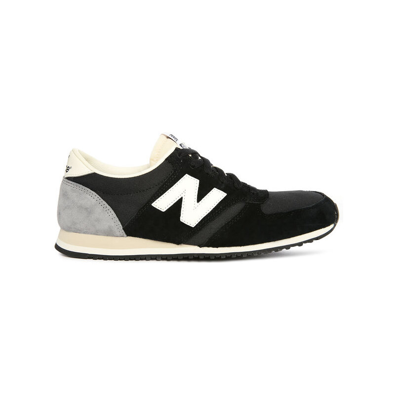 NEW BALANCE Sneaker 420 aus schwarzem Veloursleder