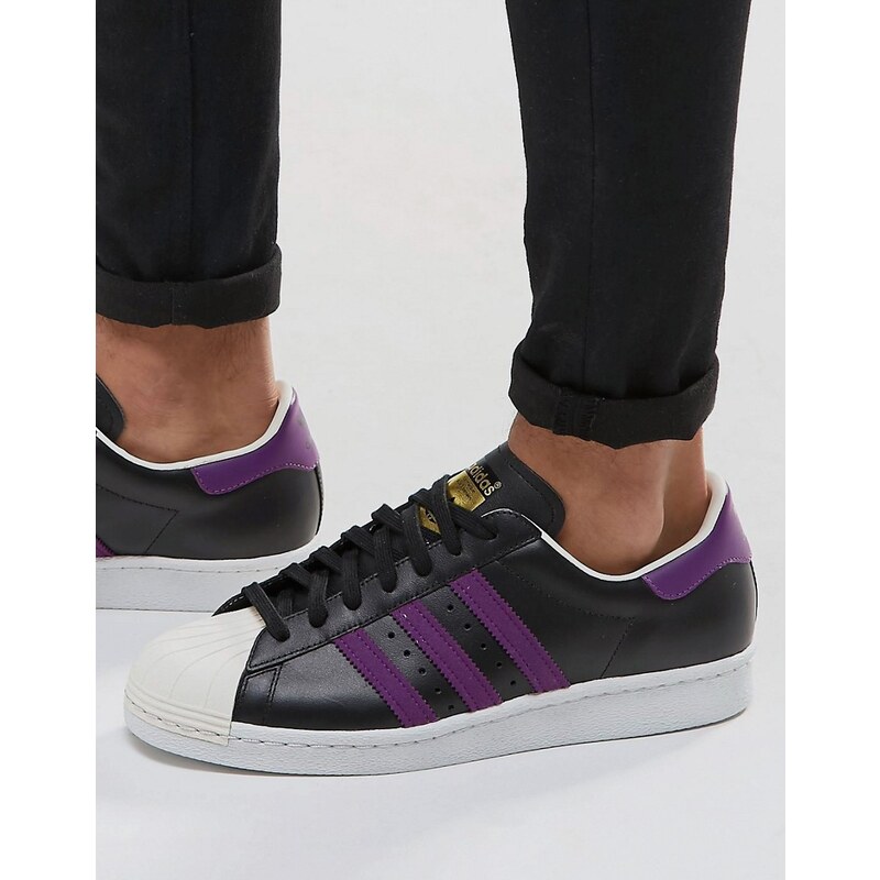 adidas Originals - Superstar - Schwarze Sneaker im Stil der 80er,BB3718 - Schwarz