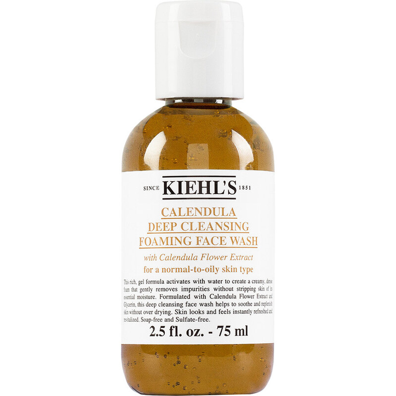 Kiehl's Reisegröße Calendula Deep Cleansing Foaming Face Wash Reinigungscreme 75 ml