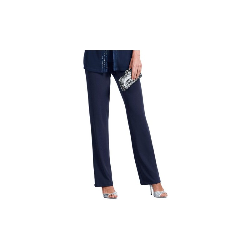 Damen Jersey-Hose mit geradem Bein FAIR LADY blau 19,20,21,22,23,24,25