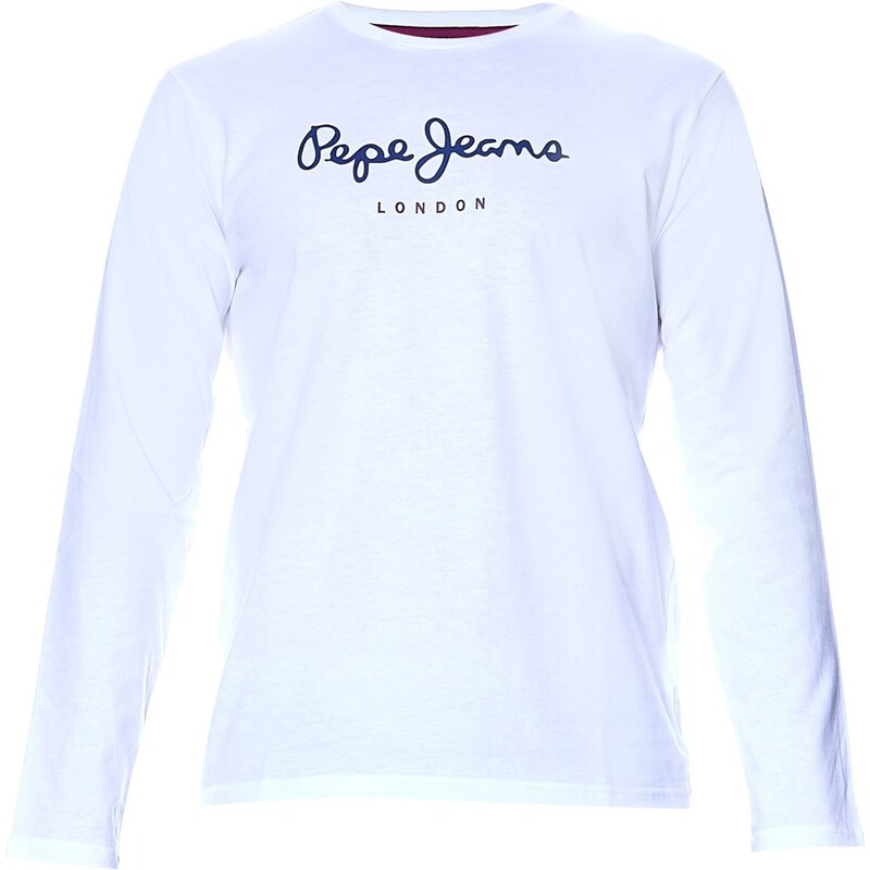 Pepe Jeans London Eggo long - T-Shirt - weiß