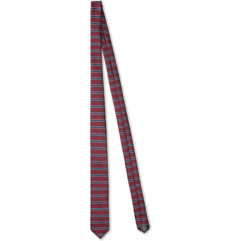 C&A Krawatte mit Streifen in Rot