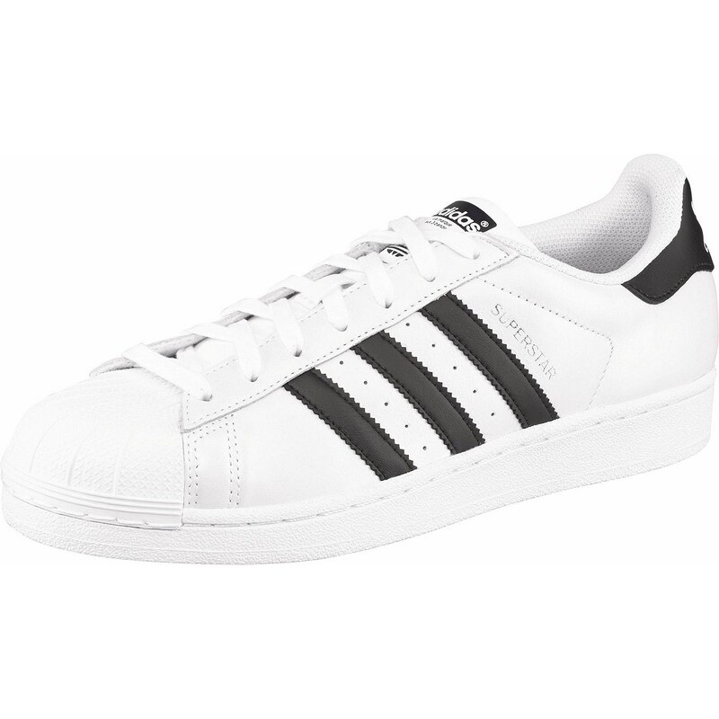 Große Größen: adidas Originals Sneaker »Superstar«, weiß-schwarz, Gr.37-46