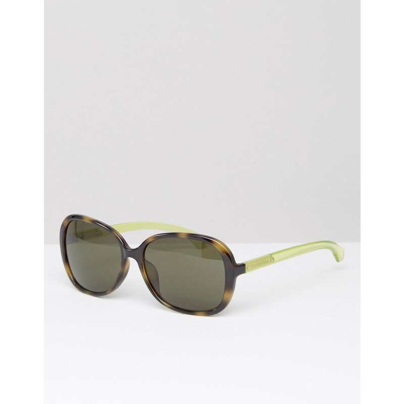 Calvin Klein CK Jeans - Übergroße Sonnenbrille - Grün