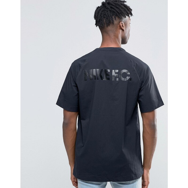Nike - FC - Schwarzes T-Shirt, 802417-010 - Schwarz