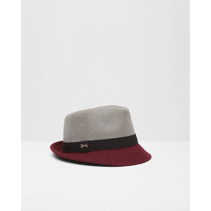 Ted Baker Trilby-Hut aus Wolle Rotguss
