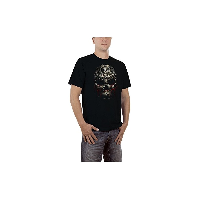 Touchlines Herren T-Shirt Skull Art