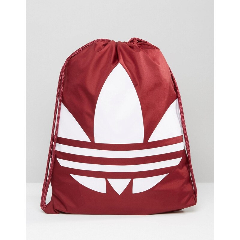 adidas Originals - AY8702 - Roter Rucksack mit Kordelzug - Rot